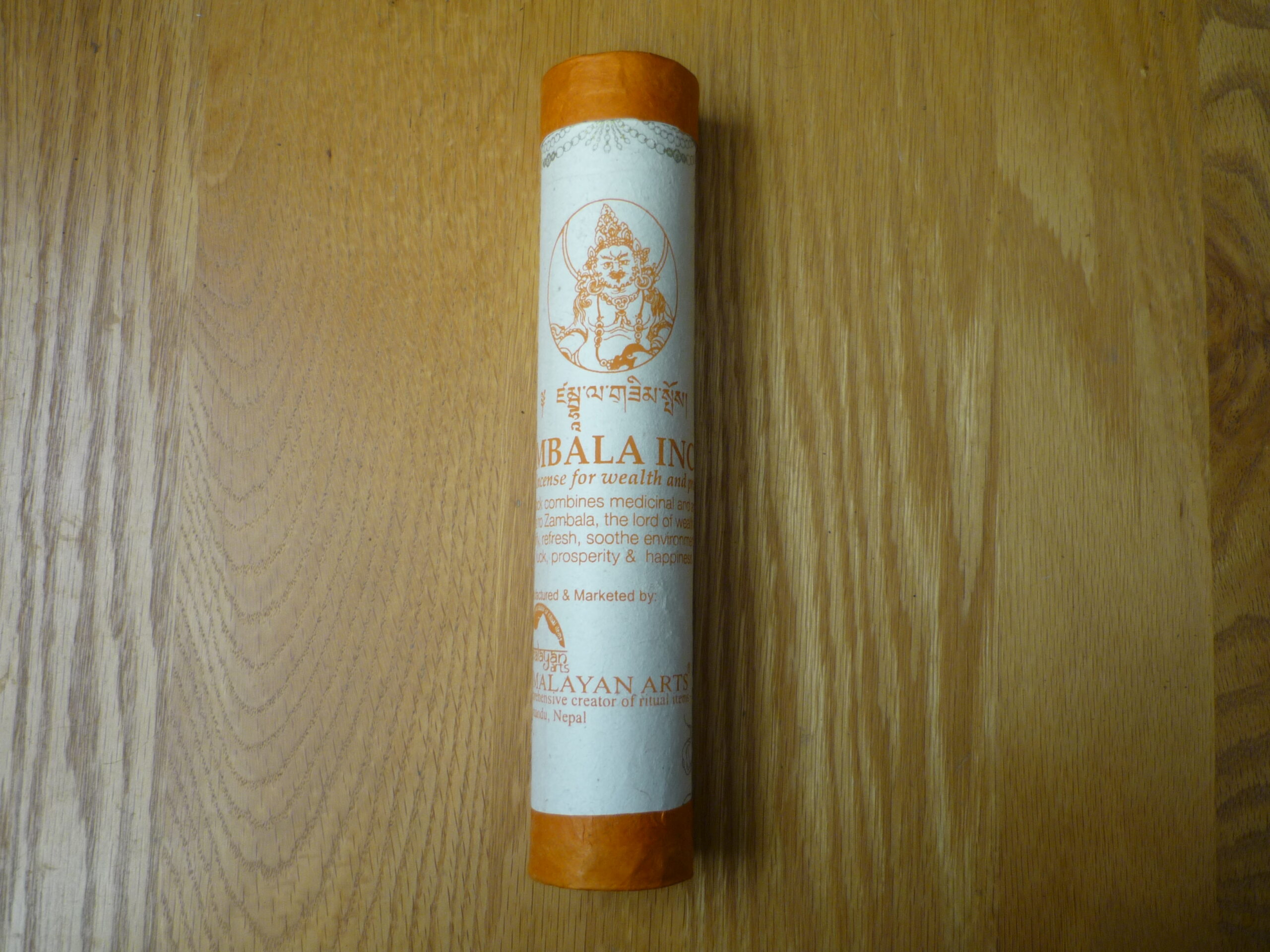 P1010781 Item: #754- Zambala Incense (Wealth and Prosperity).