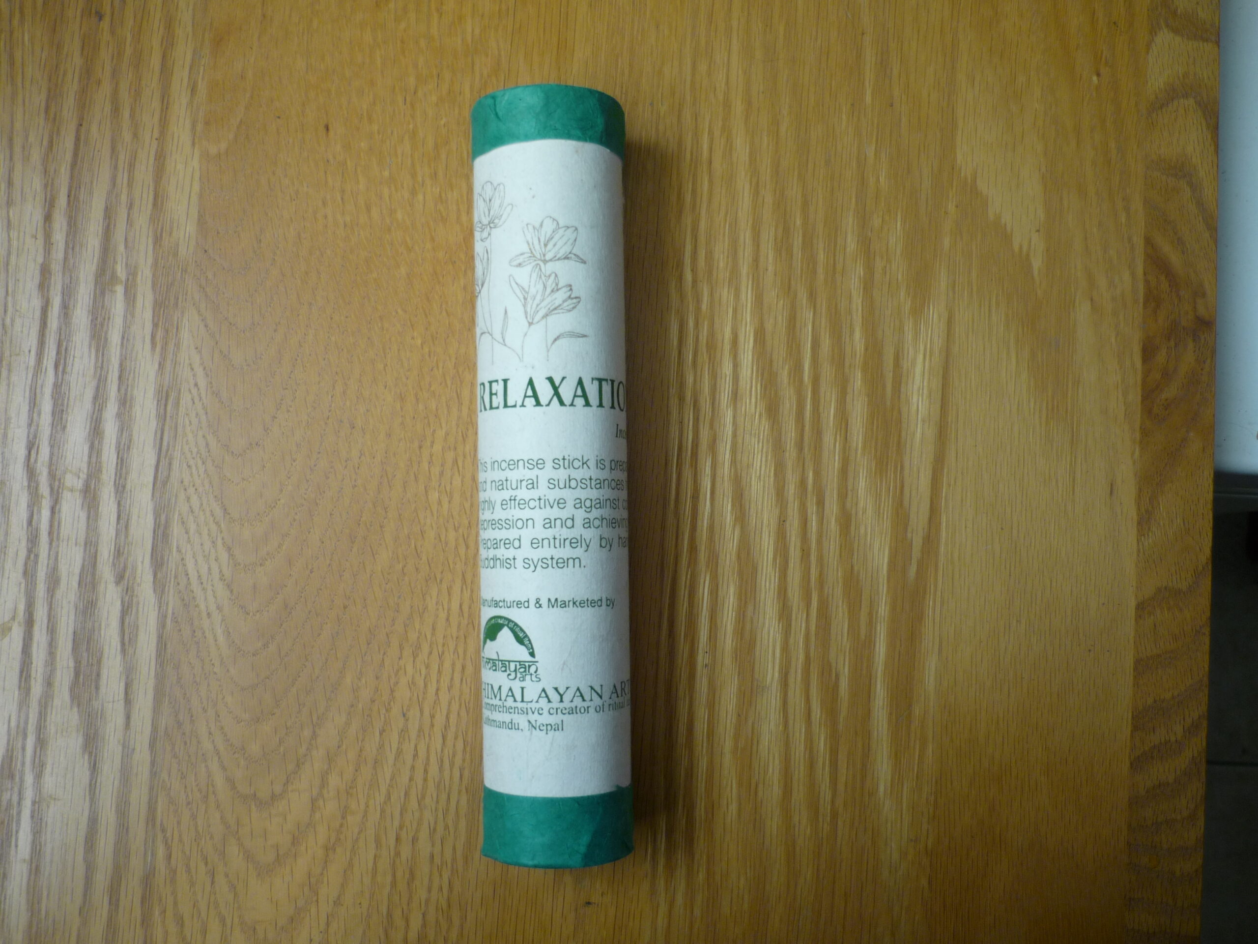 P1010786 Item: #755- Relaxation Incense (Anti-stress).