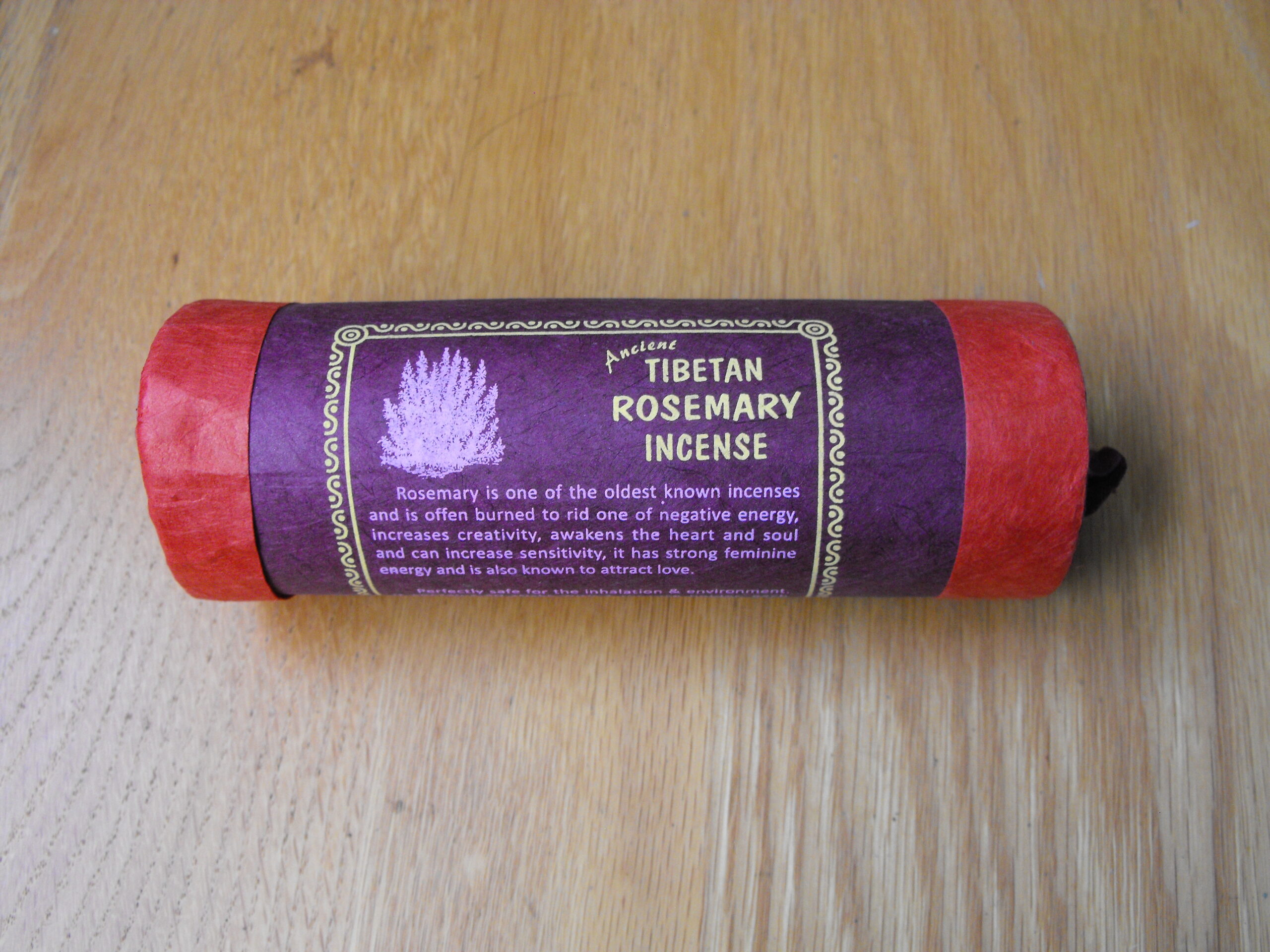 encens 2026 048 Item: #751- Ancient Tibetan Rosemary Incense.
