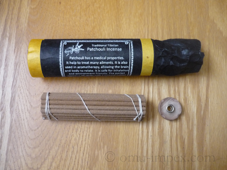 Item: #750- Ancient Tibetan Patchouli Incense (Pogostemon cablin)