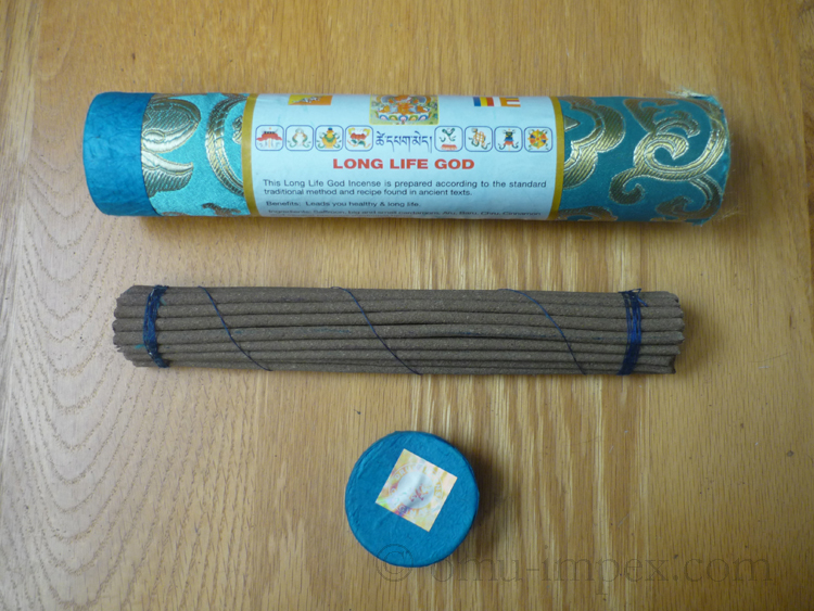 Item: #757- Bhutanese Incense (Long Life God)